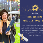 Chúc Mừng Mentor Lita Hoàn Phạm Tốt Nghiệp Thạc Sĩ Quản Trị Kinh Doanh Tại SSBM Thụy Sĩ